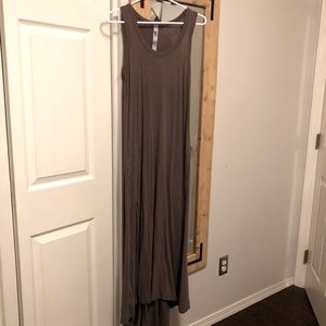 Brown maxi dress